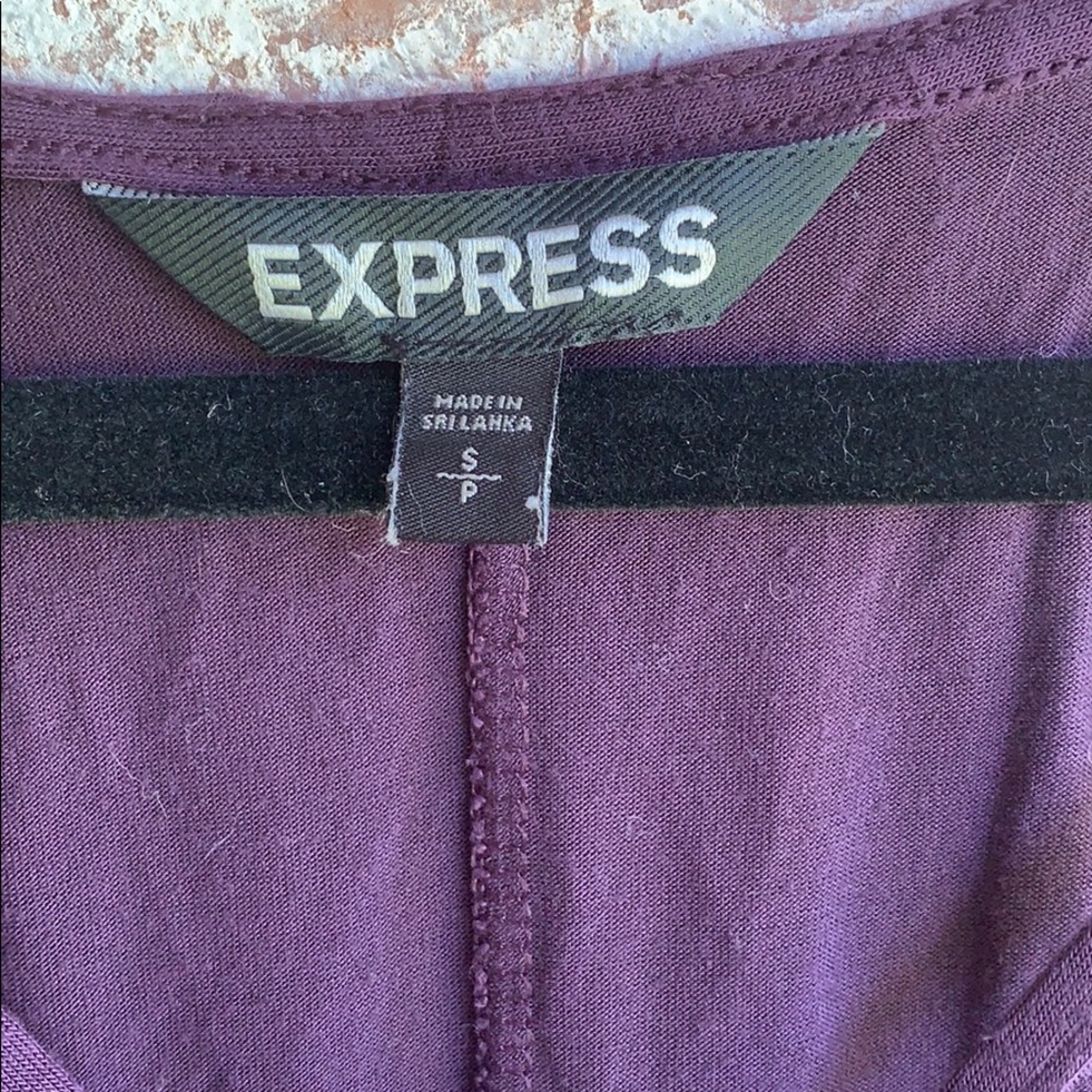 💜Express Purple cut out neck dress 💜 - Picture 4 of 5